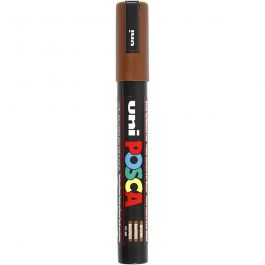 Posca Marker , nr. PC-5M, spets 2,5 mm, Medium, brun, 1 st. [HOB-276045]