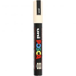 Posca Marker , nr. PC-5M, spets 2,5 mm, Medium, beige, 1 st. [HOB-276088]
