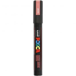 Posca Marker , nr. PC-5M, spets 2,5 mm, Medium, metallröd, 1 st. [HOB-276860]