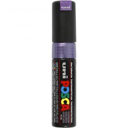 Posca Marker , nr. PC-8K, spets 8 mm, Broad, metalliclila, 1 st. [HOB-278840]