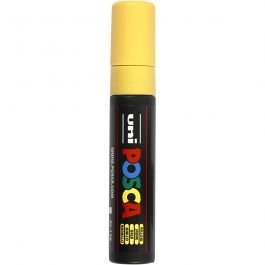 Posca Marker , nr. PC-17K, spets 15 mm, Extra broad, gul, 1 st. [HOB-279044]