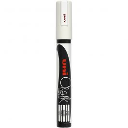 Chalk Marker, spets 1,8-2,5 mm, vit, 1 st. [HOB-279901]