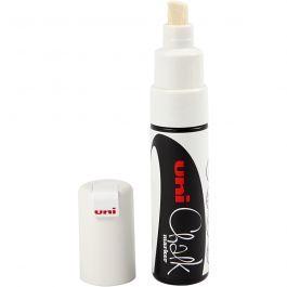 Chalk Marker, spets 8 mm, vit, 1 st. [HOB-279911]