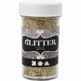 Glitter, guld, 20 g/ 1 burk [HOB-284280]