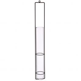 Pendel metall med cylinderglas 48cm (4 st.) [IFS-29237]