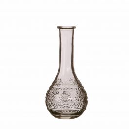 Blomstervas Paris Ø7,5 cm och 16 cm hög Grå (12 st.) [IFS-29726]
