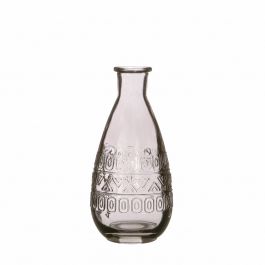 Blomstervas Rom Ø7,5 cm och 16 cm hög Grå (12 st.) [IFS-29736]