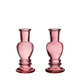 Vas Venedig Rosa H: 11,3 x Ø5 cm (12 st) [IFS-29881]