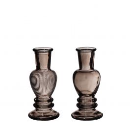 Vas Venedig Grå H: 11,3 x Ø5 cm (12 st) [IFS-29886]
