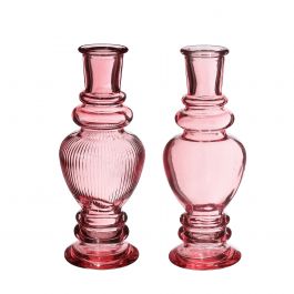 Vas Venedig Rosa H: 15,5 x Ø5,7 cm (12 st) [IFS-29891]