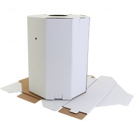 Fastlagstunnor, Utan tryck, H: 39 cm, 2 st./ 1 förp. [HOB-862013]