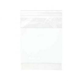 Blixtlåspåsar med Skrivfält 15x15cm PE 50 mikron (100 st) [2WE66]