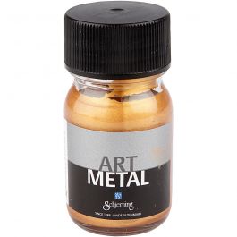 Art Metal Färg, mellanguld(5104), 30 ml/ 1 flaska [HOB-30691]