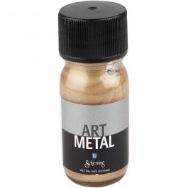 Art Metal Färg, mörkguld, 30 ml/ 1 flaska [HOB-30692]
