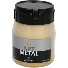 Art Metal Färg, ljusguld(5102), 250 ml/ 1 flaska [HOB-30700]