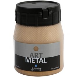 Art Metal Färg, mellanguld(5104), 250 ml/ 1 flaska [HOB-30701]