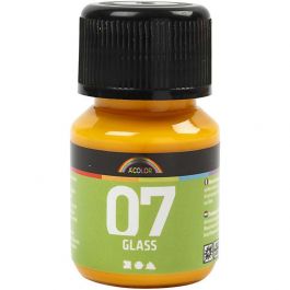A-Color Glas, gul, 30 ml/ 1 flaska [HOB-31386]