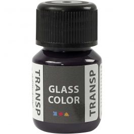 Glasfärg transparent, violet, 30 ml/ 1 flaska [HOB-31675]