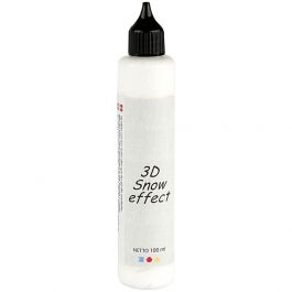 Effekt snö, vit, 100 ml/ 1 flaska [HOB-31740]
