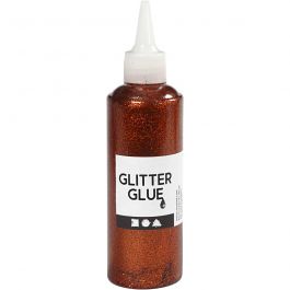 Glitterlim, orange, 118 ml/ 1 flaska [HOB-31823]