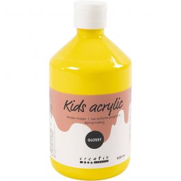 Akrylfärg Blank, primärgul, 500 ml/ 1 flaska [HOB-32006]