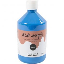 Akrylfärg Blank, primärblå, 500 ml/ 1 flaska [HOB-32008]