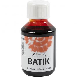 Batikfärg, orange, 100 ml/ 1 flaska [HOB-33342]