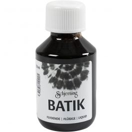 Batikfärg, svart, 100 ml/ 1 flaska [HOB-33344]