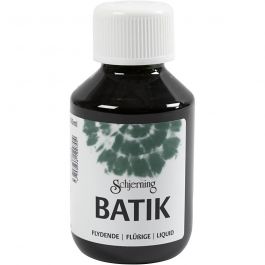 Batikfärg, grön, 100 ml/ 1 flaska [HOB-33345]