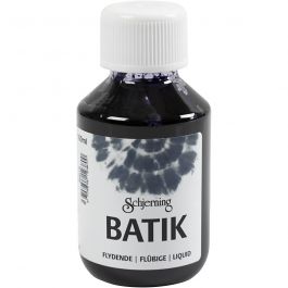 Batikfärg, marinblå, 100 ml/ 1 flaska [HOB-33347]