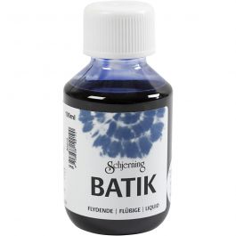 Batikfärg, briljantblå, 100 ml/ 1 flaska [HOB-33349]