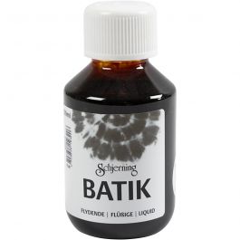 Batikfärg, brun, 100 ml/ 1 flaska [HOB-33351]