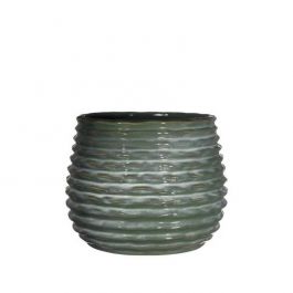 Kruka Mörkgrön Rise Ø13 x h: 15,5 cm (4 st) [IFS-33955]