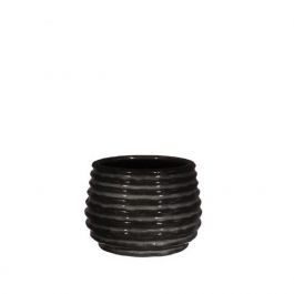 Kruka Svart Anthracite Rise Ø6,5 x h: 8 cm (12 st) [IFS-33972]