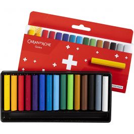 CARAN D’ACHE Neocolor I, Junior, L: 5 cm, tjocklek 8,5 mm, mixade färger, 15 st./ 1 förp. [HOB-34015]