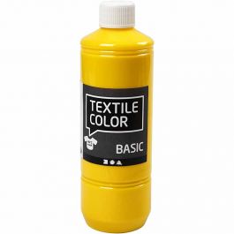 Textilfärg, primärgul, 500 ml/ 1 flaska [HOB-34142]