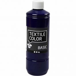 Textilfärg, briljantblå, 500 ml/ 1 flaska [HOB-34148]