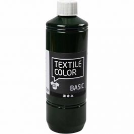 Textilfärg, olivgrön, 500 ml/ 1 flaska [HOB-34150]
