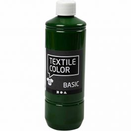 Textilfärg, gräsgrön, 500 ml/ 1 flaska [HOB-34151]