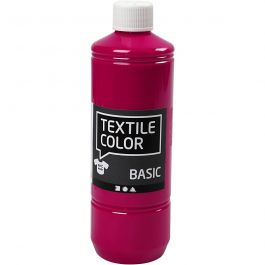 Textilfärg, primärröd, 500 ml/ 1 flaska [HOB-34155]