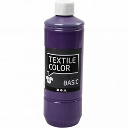 Textilfärg, lavendel, 500 ml/ 1 flaska [HOB-34171]