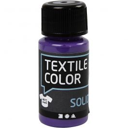 Solid textilfärg, täckande, lila, 50 ml/ 1 flaska [HOB-34223]