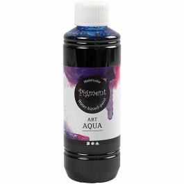 Flytande Akvarellfärg, blå, 250 ml/ 1 flaska [HOB-34320]