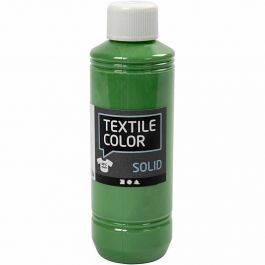 Solid textilfärg, täckande, briljantgrön, 250 ml/ 1 flaska [HOB-34620]