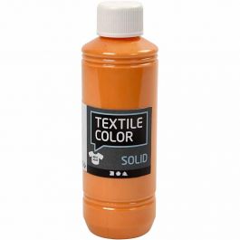 Solid textilfärg, täckande, orange, 250 ml/ 1 flaska [HOB-34622]