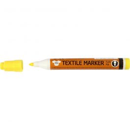 Textilpennor, spets 2-4 mm, mixade färger, 12 st./ 1 förp. [HOB-34836]