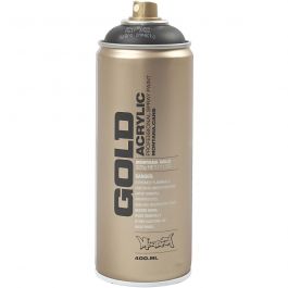 Sprayfärg, svart, 400ml/ 1 burk [HOB-35019]
