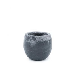 Aromskål light Dark Grå Musk Doft Ø9x8 cm (6 st) [IFS-36218]