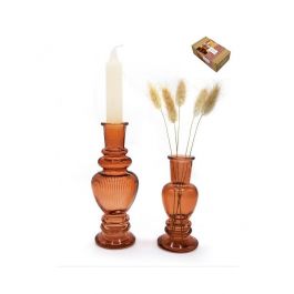 Ljusstake Bärnsten (2 innehavare) [IFS-36501]