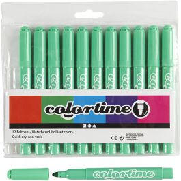 Colortime-pennor, spets 5 mm, ljusgrön, 12 st./ 1 förp. [HOB-37336]